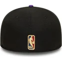 cappellino-piatto-nero-e-viola-regolato-59fifty-classic-dei-toronto-raptors-nba-di-new-era