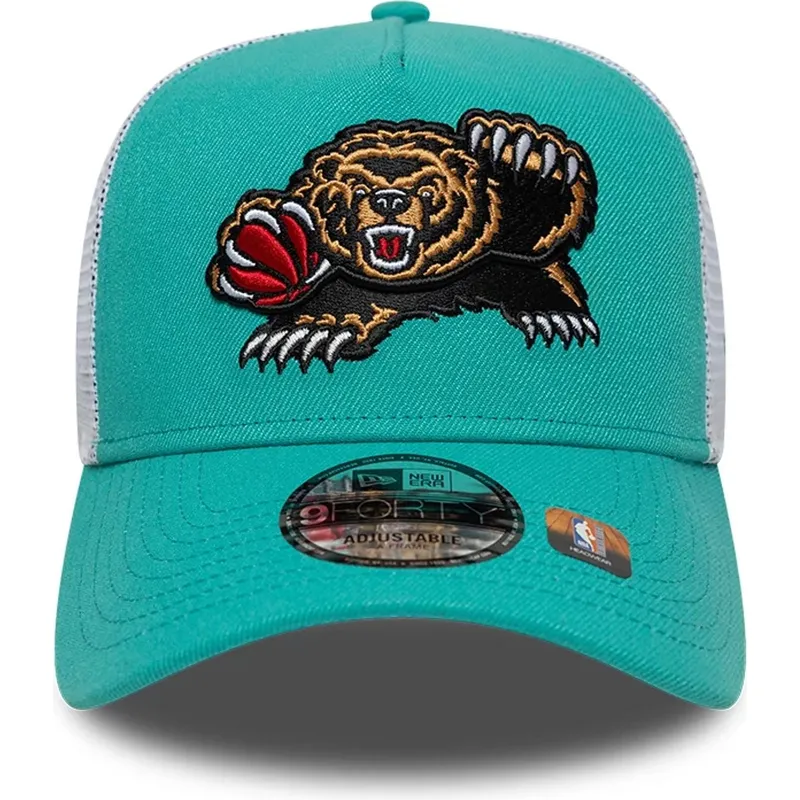 czapka-trucker-zielono-biala-a-frame-classic-memphis-grizzlies-nba-new-era
