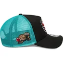 schwarze-und-grune-trucker-kappe-a-frame-classic-der-memphis-grizzlies-nba-von-new-era