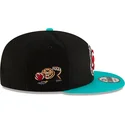 casquette-plate-noire-et-verte-snapback-9fifty-classic-memphis-grizzlies-nba-new-era