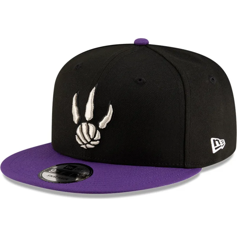 schwarze-und-violette-flache-snapback-kappe-9fifty-classic-der-toronto-raptors-nba-von-new-era