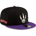 new-era-flat-brim-9fifty-classic-toronto-raptors-nba-black-and-purple-snapback-cap