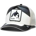 gorra-trucker-negra-y-blanca-orca-moto-lamba-killer-the-farm-de-goorin-bros