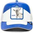 casquette-trucker-bleue-et-blanche-chevre-moto-lamba-goat-the-farm-goorin-bros