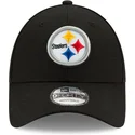 czarna-zakrzywiona-regulowana-czapka-9forty-the-league-pittsburgh-steelers-nfl-od-new-era