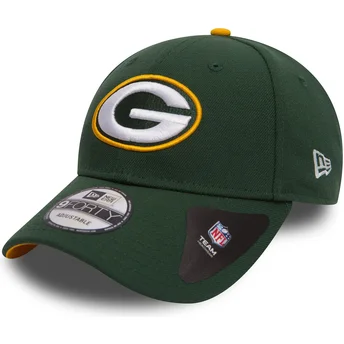 Grön justerbar böjd keps 9FORTY The League Green Bay Packers NFL från New Era