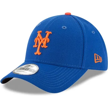 Gorra curva azul ajustable 9FORTY The League de New York Mets MLB de New Era