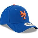 cappellino-curvo-blu-regolabile-9forty-the-league-dei-new-york-mets-mlb-di-new-era