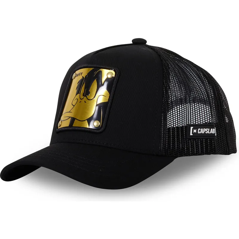 czapka-trucker-czarna-kaczor-daffy-daf7-looney-tunes-od-capslab