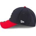 marineblaue-und-rote-verstellbare-curved-cap-9forty-the-league-atlanta-braves-mlb-von-new-era