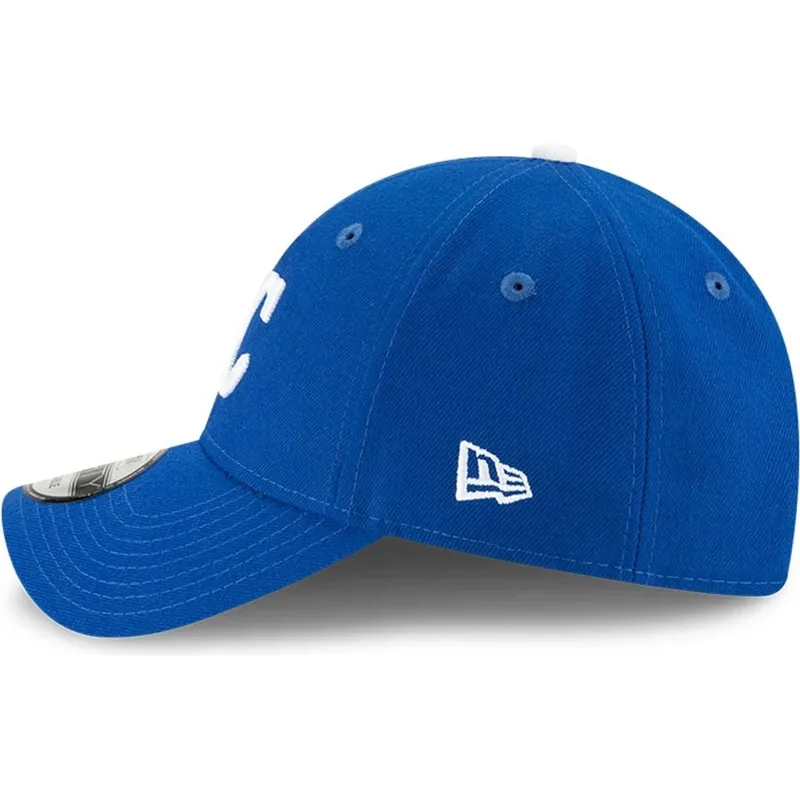 blaue-verstellbare-curved-cap-9forty-the-league-der-kansas-city-royals-mlb-von-new-era