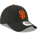 schwarze-verstellbare-gebogene-kappe-9forty-the-league-der-san-francisco-giants-mlb-von-new-era