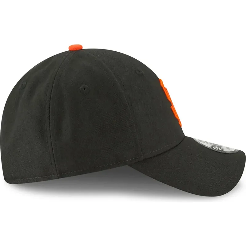 schwarze-verstellbare-gebogene-kappe-9forty-the-league-der-san-francisco-giants-mlb-von-new-era