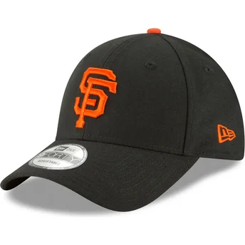 Justerbar svart kurvad keps 9FORTY The League av San Francisco Giants MLB från New Era