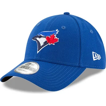 Justerbar blå kurvad keps 9FORTY The League från Toronto Blue Jays MLB av New Era