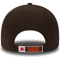 braune-verstellbare-curved-cap-9forty-the-league-der-cleveland-browns-nfl-von-new-era