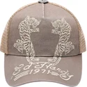 ed-hardy-beige-truckerkeps-desert-tiger