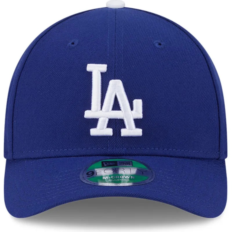 bla-kurvad-keps-snapback-9forty-m-crown-player-replica-fran-los-angeles-dodgers-mlb-av-new-era