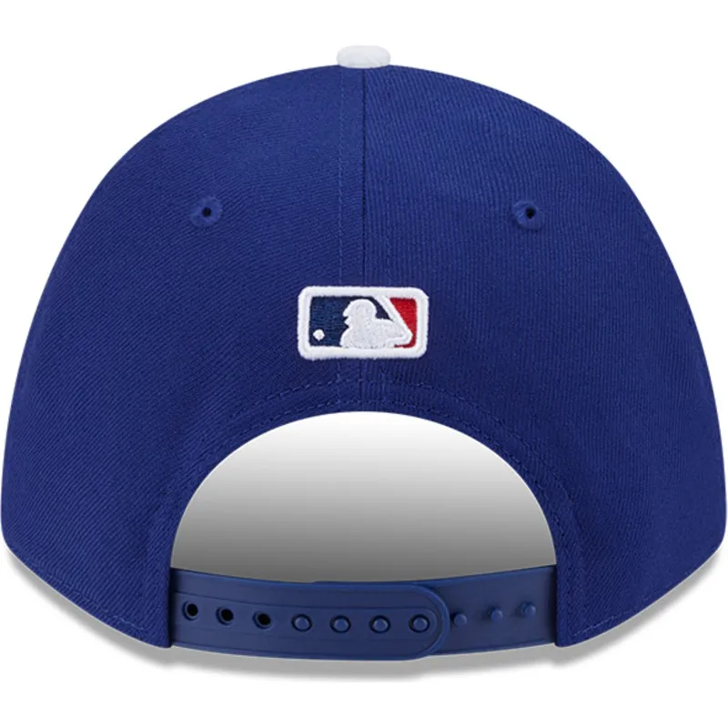 niebieska-zakrzywiona-czapka-snapback-9forty-m-crown-player-replica-los-angeles-dodgers-mlb-od-new-era