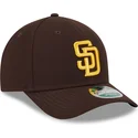 cappellino-curvo-marrone-snapback-9forty-m-crown-player-replica-di-san-diego-padres-mlb-di-new-era