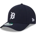 cappellino-visiera-curva-blu-marino-snapback-9forty-m-crown-player-replica-di-detroit-tigers-mlb-di-new-era