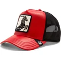 cappello-trucker-rosso-e-nero-cavallo-shleather-stallion-the-farm-di-goorin-bros