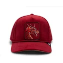 rote-gebogene-snapback-kappe-drache-dragon-royalty-the-farm-von-goorin-bros