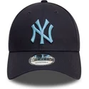 cappellino-visiera-curva-blu-marino-regolabile-con-logo-blu-9forty-league-essential-di-new-york-yankees-mlb-di-new-era
