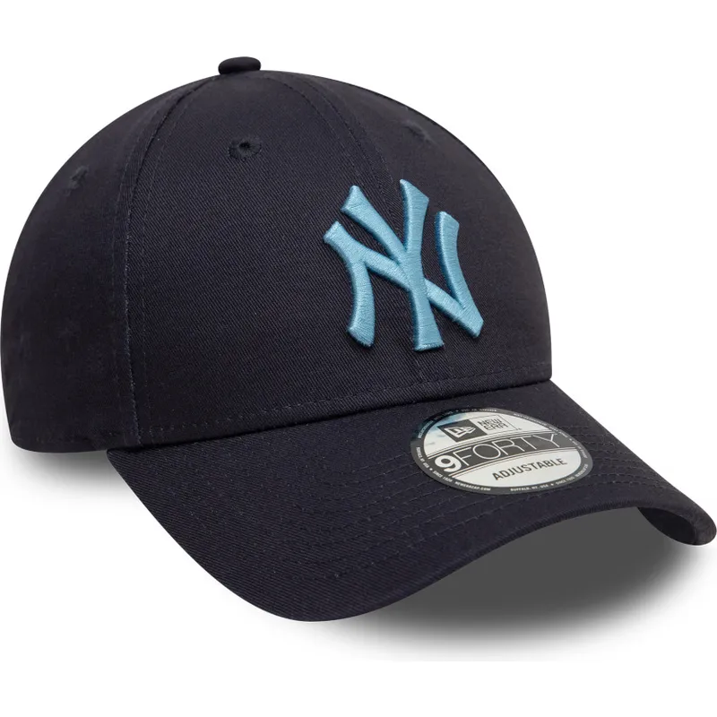 cappellino-visiera-curva-blu-marino-regolabile-con-logo-blu-9forty-league-essential-di-new-york-yankees-mlb-di-new-era