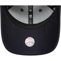 casquette-courbee-bleue-marine-ajustable-avec-logo-bleu-9forty-league-essential-new-york-yankees-mlb-new-era