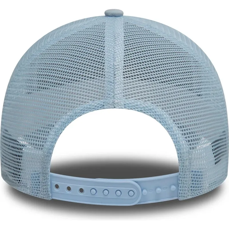 9forty-a-frame-league-essential-los-angeles-dodgers-mlb-trucker-cap-in-hellblau-von-new-era