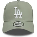 los-angeles-dodgers-mlb-9forty-a-frame-league-essential-hellgrune-trucker-kappe-von-new-era