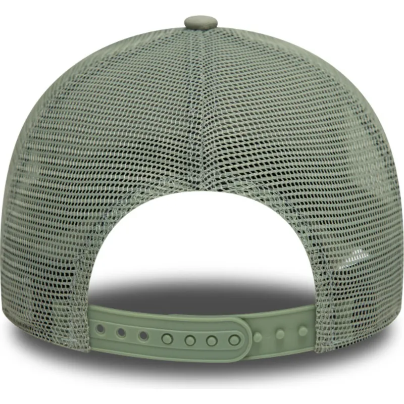 hellgrune-9forty-a-frame-league-essential-trucker-cap-der-los-angeles-dodgers-mlb-von-new-era