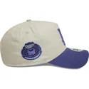 bezowo-fioletowa-czapka-z-zakrzywionym-daszkiem-typu-snapback-z-fioletowym-logo-9forty-a-frame-world-series-patch-los-angeles-do