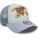 casquette-trucker-multicolore-9forty-a-frame-fruit-graphic-los-angeles-dodgers-mlb-new-era