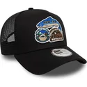 schwarze-9forty-a-frame-outdoor-patch-trucker-cap-von-new-era