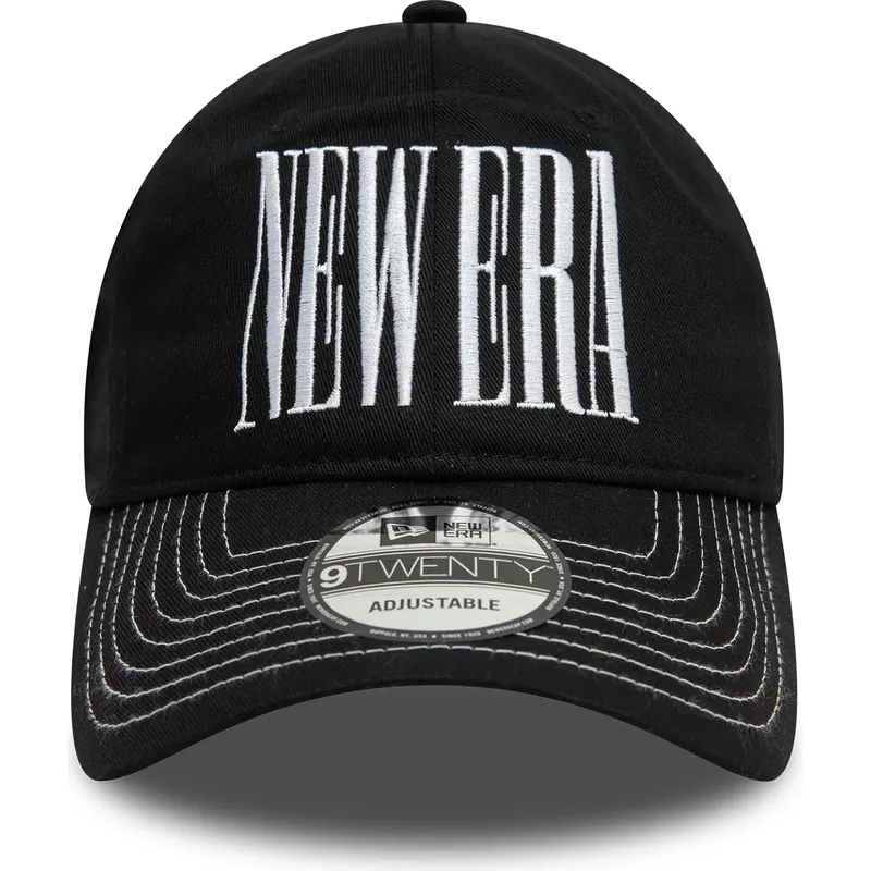 casquette-courbee-noire-9twenty-workmark-new-era
