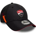 casquette-courbee-noire-ajustable-9forty-gradient-print-ducati-motor-motogp-new-era