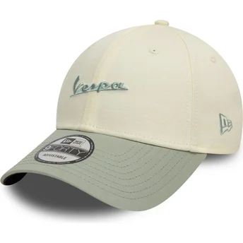 Casquette courbée verte claire ajustable 9FORTY Contrast Side Vespa Piaggio New Era