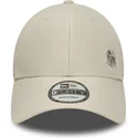 beige-justerbar-9forty-flawless-kurvkeps-new-york-yankees-mlb-fran-new-era