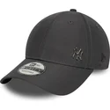 casquette-courbee-grise-ajustable-9forty-flawless-new-york-yankees-mlb-new-era