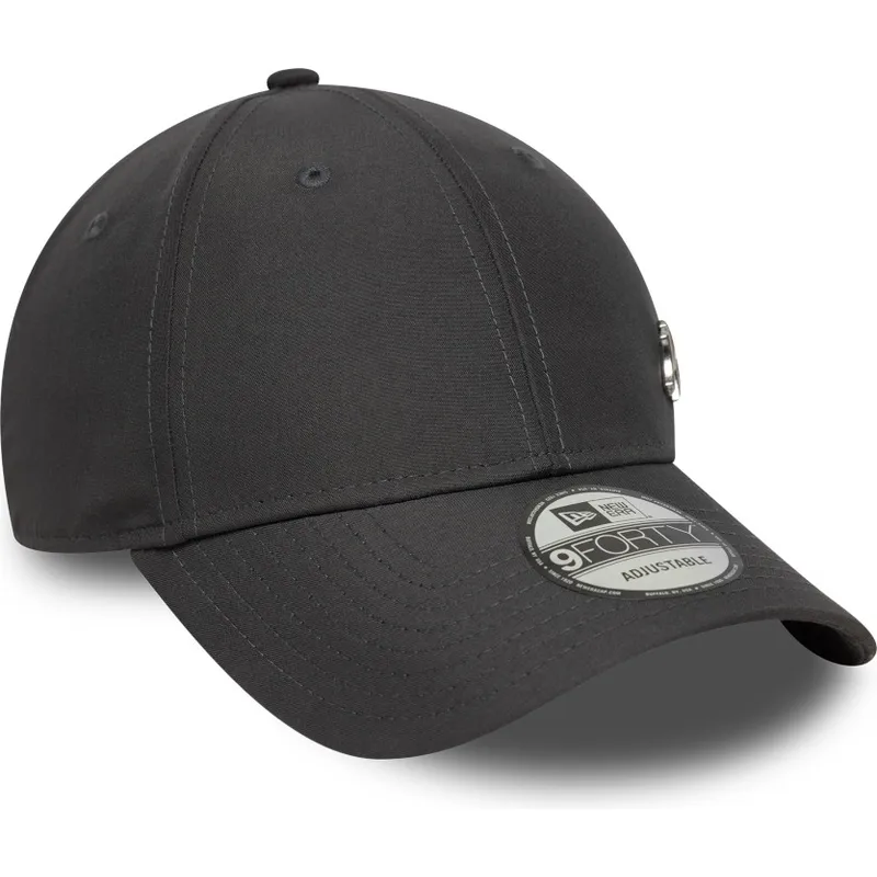 cappellino-grigio-curvo-regolabile-9forty-flawless-dei-new-york-yankees-mlb-di-new-era