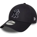 cappellino-curvo-blu-navy-regolabile-con-logo-blu-navy-9forty-outline-di-new-york-yankees-mlb-di-new-era