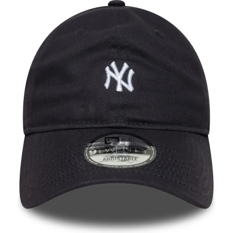 regulowana-granatowa-czapka-z-daszkiem-9twenty-mini-logo-new-york-yankees-mlb-od-new-era