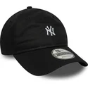 schwarze-verstellbare-kappe-9twenty-mini-logo-der-new-york-yankees-mlb-von-new-era