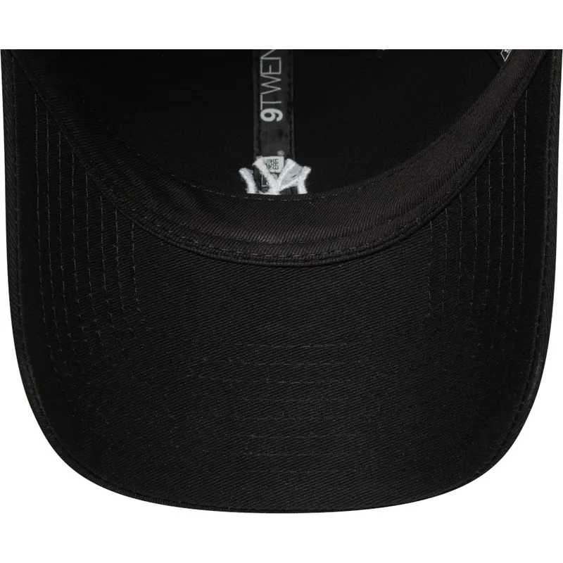 czarna-zakrzywiona-czapka-regulowana-9twenty-mini-logo-new-york-yankees-mlb-od-new-era
