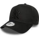 svart-bojd-keps-snapback-med-svart-logotyp-e-frame-league-essential-fran-new-york-yankees-mlb-av-new-era