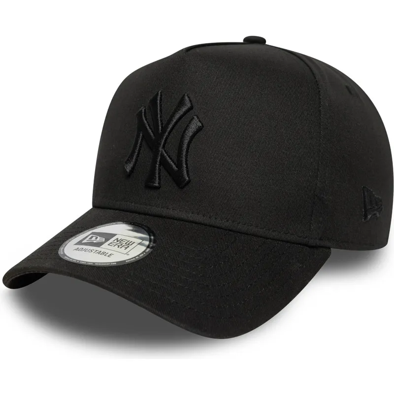 cappellino-curvo-nero-snapback-con-logo-nero-e-frame-league-essential-dei-new-york-yankees-mlb-di-new-era
