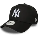 new-era-curved-brim-e-frame-league-essential-new-york-yankees-mlb-black-snapback-cap