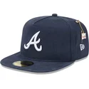 atlanta-braves-mlb-new-era-59fifty-a-frame-championship-side-flag-morkbla-justerad-platt-keps